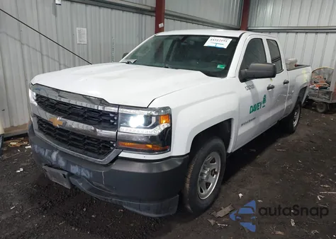 2017 Chevrolet Silverado 1500 Wt z USA, uszkodzony, nr VIN 1GCRCNEH4HZ151814